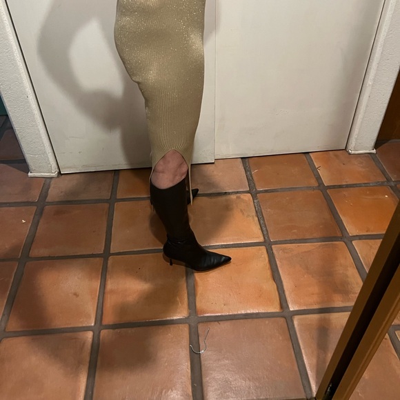 Gucci Black Heeled Boots for Women - Picture 4 of 16